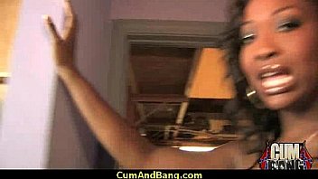 Ebony chick fucked hard in group sex action 30 Ebony chick fucked hard in group sex action 30