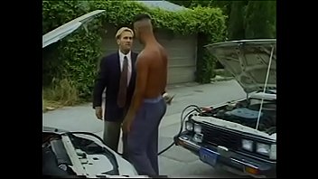 After fucking a tight black ass white meat hound enjoys his face whitewashed in the garage After fucking a tight black ass white meat hound enjoys his face whitewashed in the garage