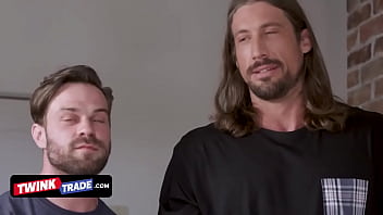 Naughty teens get kinky while watching porn and their stepdad's show them how it's done Naughty teens get kinky while watching porn and their stepdad's show them how it's done