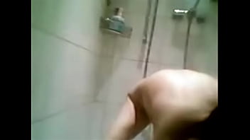 Asian mom in shower Asian mom in shower