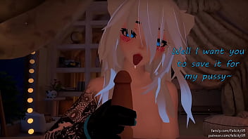 Horny catgirl pet helps you cum after you up~ joi vrc Horny catgirl pet helps you cum after you up~ joi vrc