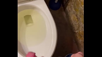 Peeing for my lube to cum Peeing for my lube to cum
