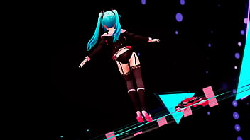 Miku undressing lingerie mirrrrrors