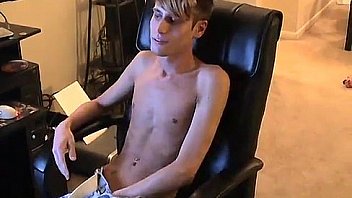 Gay male cock jared is jumpy about his very first time masturbating Gay male cock jared is jumpy about his very first time masturbating