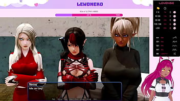 Vtuber lewdneko plays harem hotel part 24