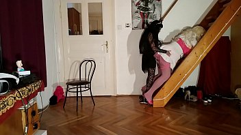 Sexy petite mistress a and strapon fuck a big titted living sexdoll part 2 hd