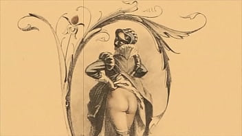 Retro erotic drawings