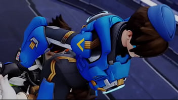 Overwatch multiple tracer's selfcest ass worship