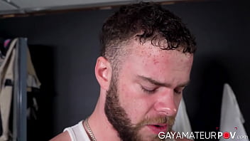 Fresh faced bearded jock marcus mcneill just got off the field where heâs been putting in extra time