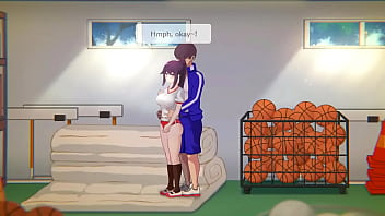 Hot college lady having sex in a gymnastics stadium in erotic ryona hentai game video Hot college lady having sex in a gymnastics stadium in erotic ryona hentai game video