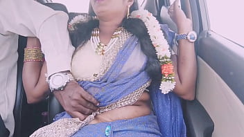 Indian car sex beautiful tourist aunty with driver telugu dirty talks Indian car sex beautiful tourist aunty with driver telugu dirty talks