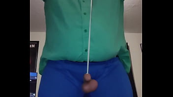 Playing with my embarrassing cock in slow motion Playing with my embarrassing cock in slow motion