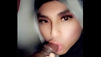 Latina sissy sucking black cock Latina sissy sucking black cock