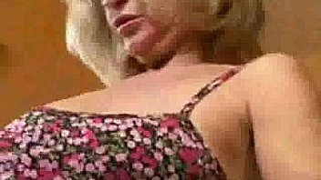 Mature lady masturbating