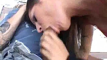 Ariana works with her cute young throat Ariana works with her cute young throat