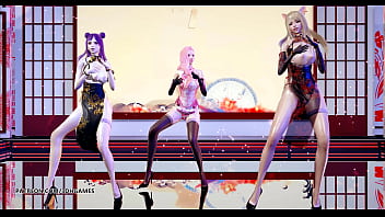 Mmd gokurakujodo strip dance Mmd gokurakujodo strip dance