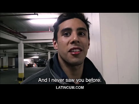 Unexperienced Hetero Spanish Latino Jock Fuck-fest With Fag Stranger From Street Making Fuck-fest Documentary For Cash