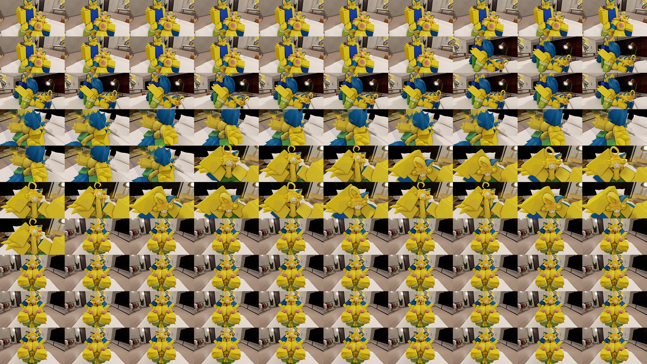 Robloxian noob couple fucking