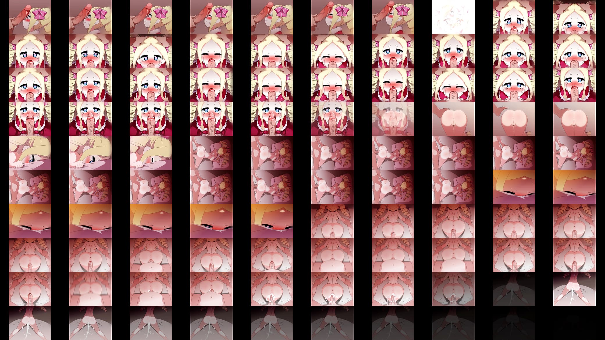 Beatrice Re Zero hentai bathroom self pleasure