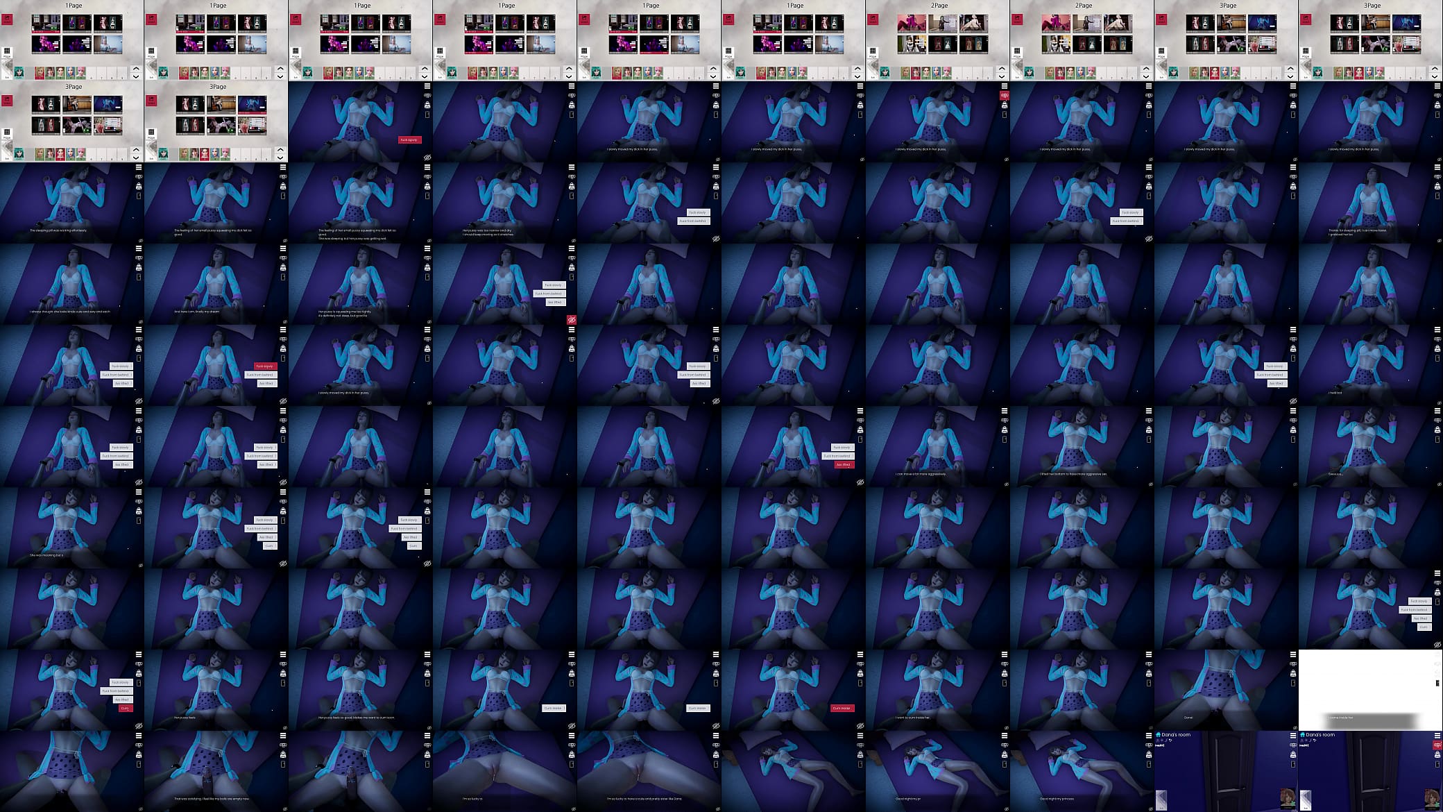 Lost in the throes of ecstasy