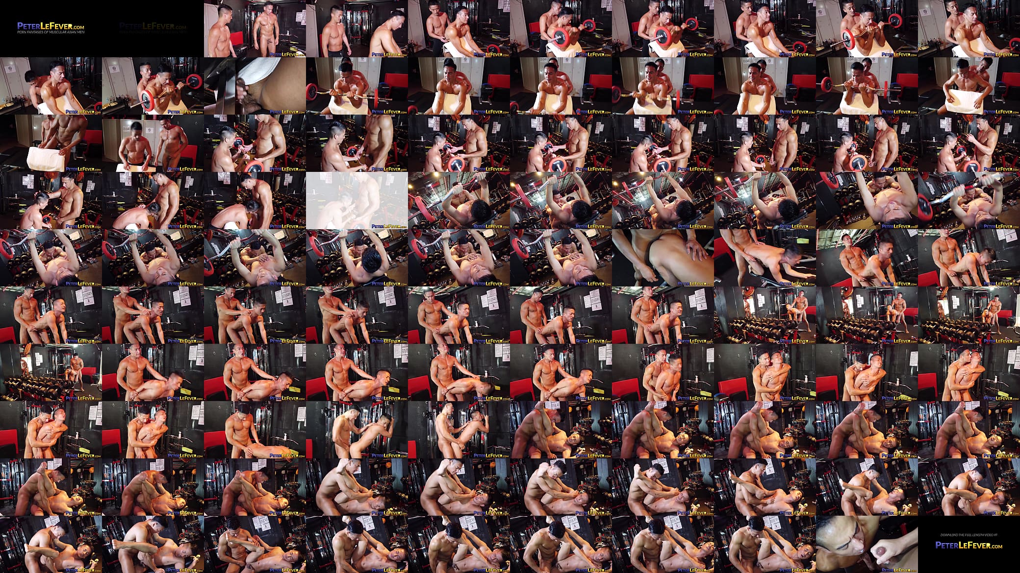 Handsome Asian jock dick sucked and ass drilled in the gym - PORNORAMA.COM