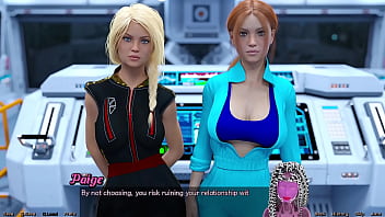 Stranded in space #149 - choosing between the stepsisters busty red head or the beuatiful busty blonde virgin