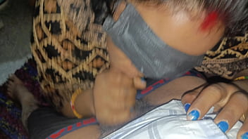 Pinky bhabhi took her brother-in-law's penis took out the juice and kept it in her mouth all night