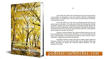 Duas lésbicas e ménage a trois com um podólatra - narração de livro hot