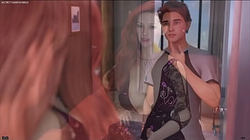 Sexy natural busty redhead landlady milf flirts with her tenant - freshwomen #01 3d hentai games