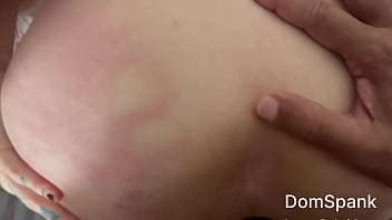 European skinny girl gets a hard anal lesson with a huge ass gape and spanking full video in premium