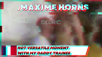 This daddy knows all the tricks to make me moan he was my new trainee wanna see how he dominates me but n