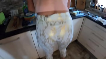 Milfycalla ep 109 stepmom is cheatingin this video i was cleaning the kitchen and the neighbor came to say hello #amate