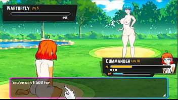 Oppaimon hentai pixel game ep 5 trapped by army of naked wild pokemon girl