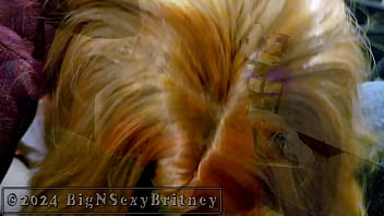 Big n sexy britney heads to the library - hot librarian blowjob and facial - video clip - 5 minute version