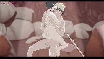 Video 4 sarada x boruto - after 3 long years the pair finally reunites and immediately start fucking like a horny couple