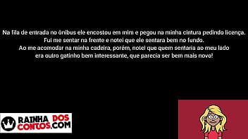 Putaria com o estranho do ônibus - história erótica