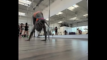 Pole dancing class snippet what's your favorite workout to feel empowered #poledancing #fitnessfun #empoweryour