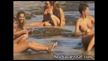 Teen gfs at the beach