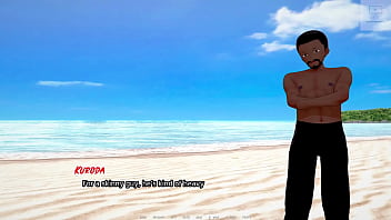 I'm having fun with my girlfriend on the beach but it looks like this summer will be long shadowsofsummer- part 1 eng