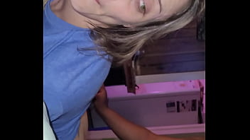 Taking his fat cock and the stretching is so good