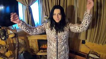 Preview-mega milf milfycalla gets a load of cum on puffy jacket -165-hot ass babe in tight leather leggings fucked by big