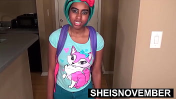 Failing grades and lying about classes lead to fucking step dad for forgiveness sexy brat sheisnovember caught sneaking out of institution and failed studies gives kneeling blowjob and fuck ebony step daughter manipulation by msnovember
