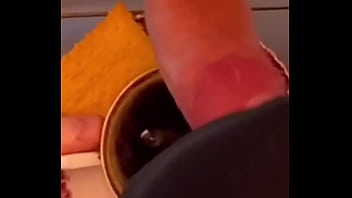 Ever had real cream in your coffee at the gloryhole he cums straight into my cup i drink it all – thick h