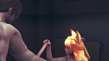 League of legends hentai - ahri star guardian jerk off