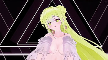 Azur lane janus hentai hot sexy dance transparent lingerie song ha aoa mmd 3d blonde hair clip