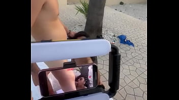 Smae production alicante detrás de cámaras con una morenita hermosa que no para de chuparme la po