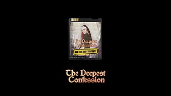 Seductive nun little dragon prays on her knees & stretches her hole with a buttplug in the deepest confession braindance spatial vr