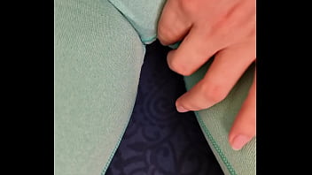 I was horny all day i though stretching will ease it a bit but i was wrong i had to fuck myself