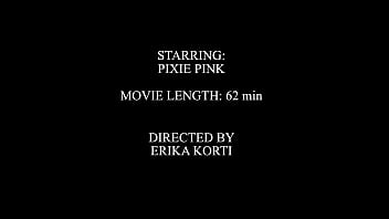 First dap with piss redhead skinny slut pixie pink gets her first double anal penetration and piss in her mouth from five big cocks eks618