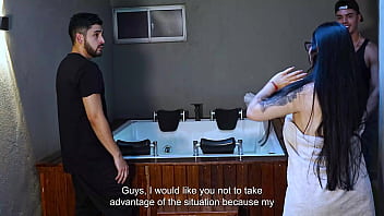 I take on two huge bbc plumbers and gush like a slut while my husband has no idea antonella jones